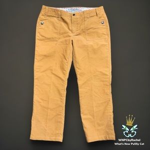 Tommy Hilfiger Graham Cracker Corduroy Pants, Size 12